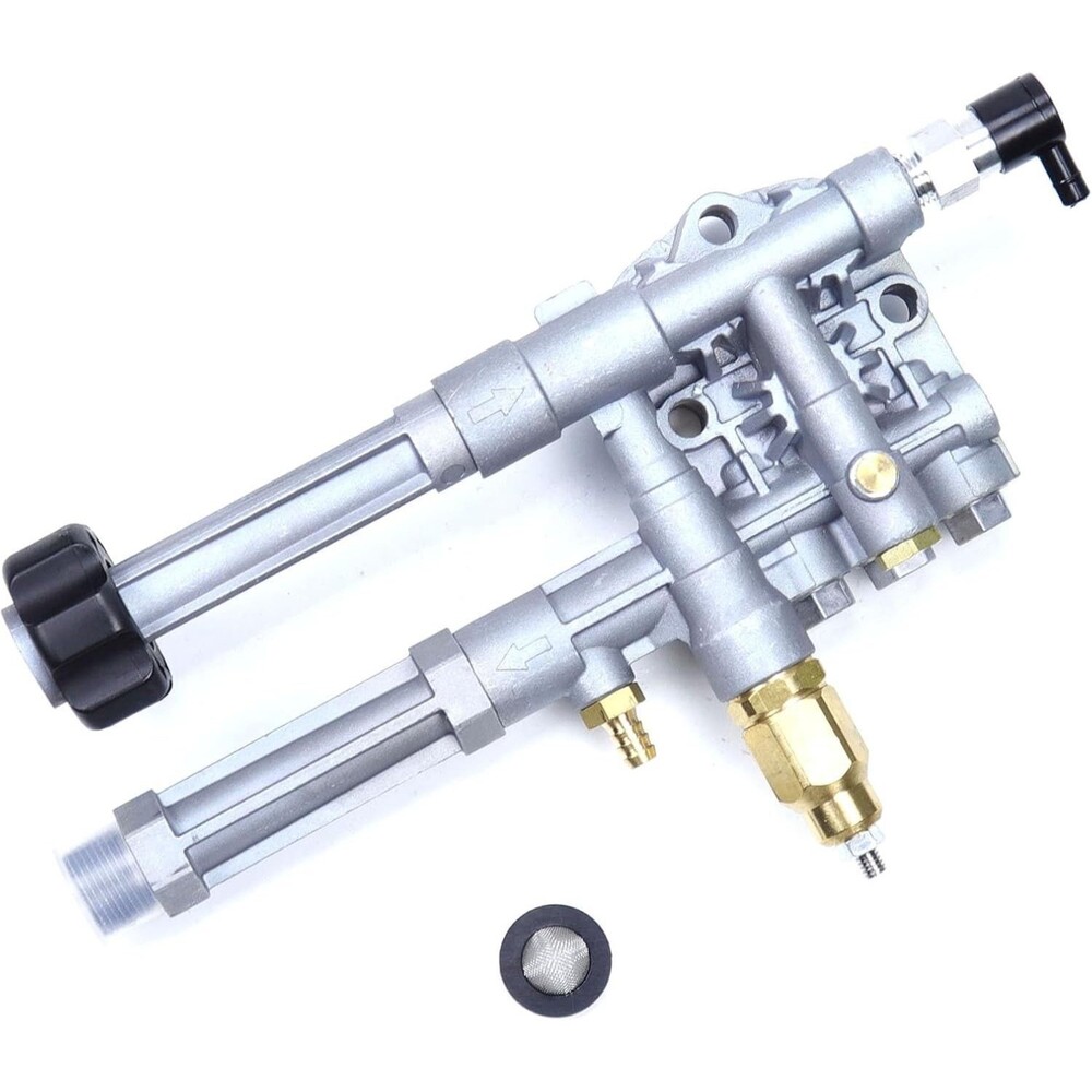 HQPASFY AR42940 Pressure Washer Pump Head Aluminum Compatible With Troy Bilt